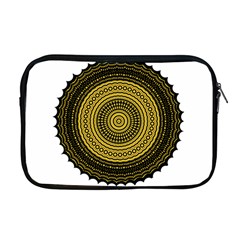 Design Circular Shape Round Apple Macbook Pro 17  Zipper Case by Pakrebo