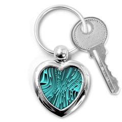 Design Backdrop Abstract Wallpaper Key Chains (heart)  by Pakrebo