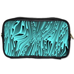 Design Backdrop Abstract Wallpaper Toiletries Bag (one Side) by Pakrebo