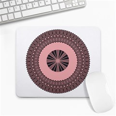 Design Circular Aztec Symbol Large Mousepads by Pakrebo