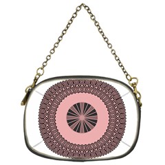 Design Circular Aztec Symbol Chain Purse (one Side)