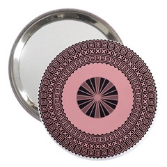 Design Circular Aztec Symbol 3  Handbag Mirrors by Pakrebo