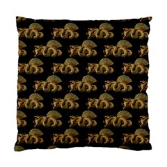 Dragon Motif Print Pattern Standard Cushion Case (two Sides) by dflcprintsclothing