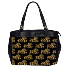 Dragon Motif Print Pattern Oversize Office Handbag (2 Sides) by dflcprintsclothing