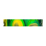 Art Abstract Artistically Painting Flano Scarf (Mini) Front