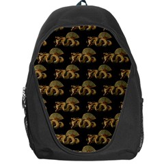 Dragon Motif Print Pattern Backpack Bag