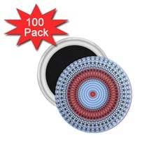 Pattern Design Circular Shape 1 75  Magnets (100 Pack)  by Pakrebo