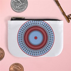 Pattern Design Circular Shape Mini Coin Purse by Pakrebo