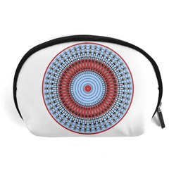 Pattern Design Circular Shape Accessory Pouch (large) by Pakrebo