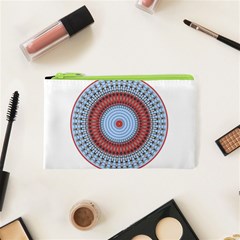 Pattern Design Circular Shape Cosmetic Bag (xs) by Pakrebo