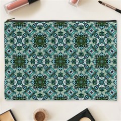 Tenacious Teal Cosmetic Bag (xxxl)