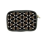 Black, Brown And Cream Geo Coin Purse Back