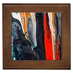 Art Modern Painting Background Framed Tiles