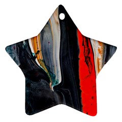 Art Modern Painting Background Ornament (star)