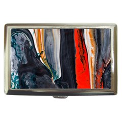 Art Modern Painting Background Cigarette Money Case