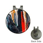 Art Modern Painting Background Hat Clips with Golf Markers Front