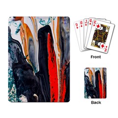 Art Modern Painting Background Playing Cards Single Design