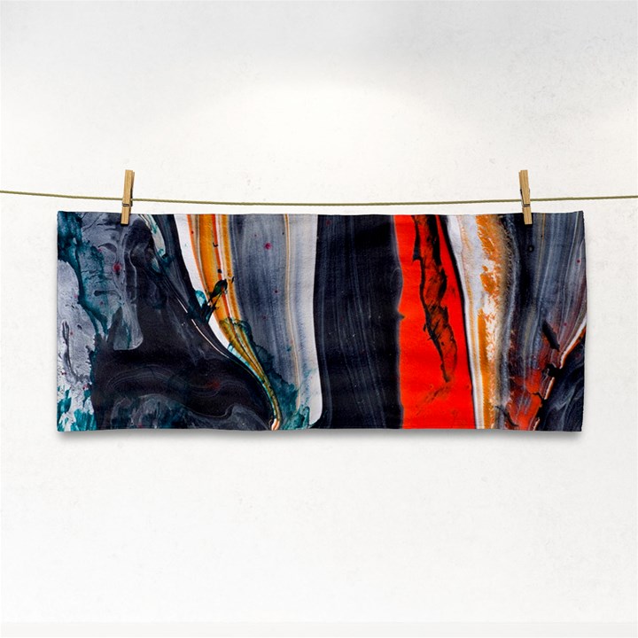 Art Modern Painting Background Hand Towel