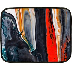 Art Modern Painting Background Fleece Blanket (Mini)