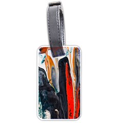 Art Modern Painting Background Luggage Tags (One Side) 