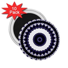 Design Mandala Pattern Circular 2 25  Magnets (10 Pack)  by Pakrebo