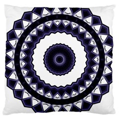 Design Mandala Pattern Circular Large Cushion Case (one Side) by Pakrebo