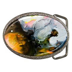 Art Abstract Painting Belt Buckles by Pakrebo