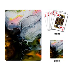 Art Abstract Painting Playing Cards Single Design by Pakrebo