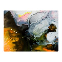 Art Abstract Painting Double Sided Flano Blanket (mini)  by Pakrebo