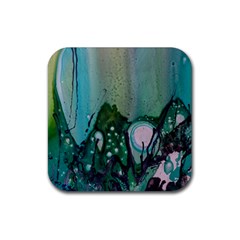 Abstract Art Modern Surreal Rubber Coaster (Square) 