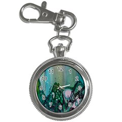 Abstract Art Modern Surreal Key Chain Watches