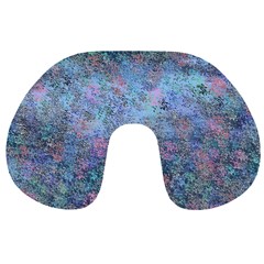 Design Computer Art Abstract Travel Neck Pillows by Pakrebo