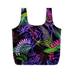 Leaves Nature Design Plant Full Print Recycle Bag (m) by Pakrebo