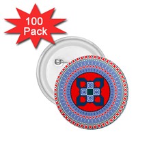 Design Circular Aztec Symbol 1 75  Buttons (100 Pack)  by Pakrebo