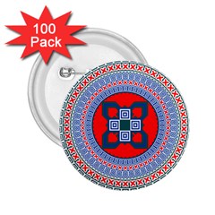 Design Circular Aztec Symbol 2 25  Buttons (100 Pack)  by Pakrebo