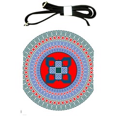 Design Circular Aztec Symbol Shoulder Sling Bag by Pakrebo