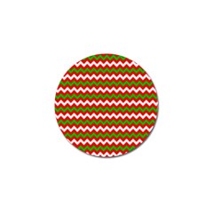 Christmas Paper Scrapbooking Pattern Golf Ball Marker by Pakrebo