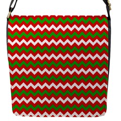 Christmas Paper Scrapbooking Pattern Flap Closure Messenger Bag (s) by Pakrebo