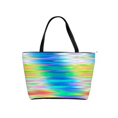 Wave Rainbow Bright Texture Classic Shoulder Handbag by Pakrebo