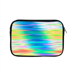 Wave Rainbow Bright Texture Apple Macbook Pro 15  Zipper Case by Pakrebo