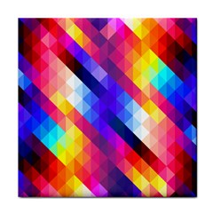 Abstract Background Colorful Pattern Face Towel