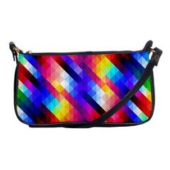 Abstract Background Colorful Pattern Shoulder Clutch Bag by Pakrebo