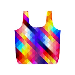 Abstract Background Colorful Pattern Full Print Recycle Bag (s) by Pakrebo