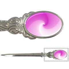 Abstract Spiral Pattern Background Letter Opener