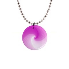 Abstract Spiral Pattern Background 1  Button Necklace