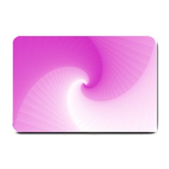 Abstract Spiral Pattern Background Small Doormat 