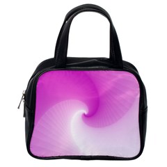 Abstract Spiral Pattern Background Classic Handbag (one Side) by Pakrebo