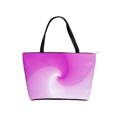 Abstract Spiral Pattern Background Classic Shoulder Handbag