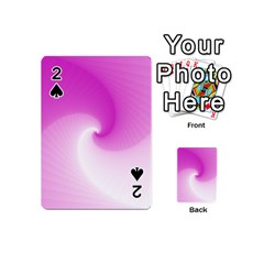 Abstract Spiral Pattern Background Playing Cards 54 (Mini)