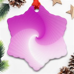 Abstract Spiral Pattern Background Ornament (Snowflake)